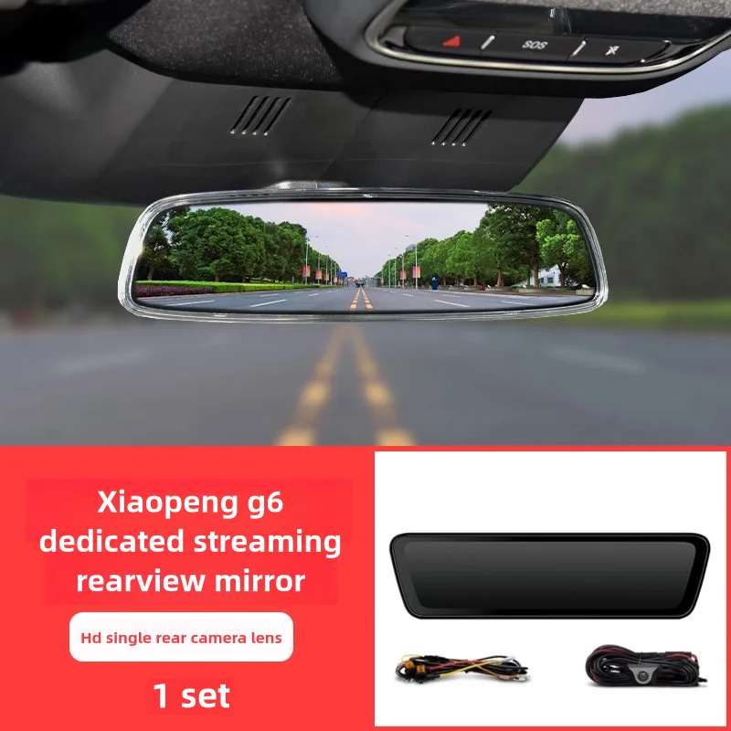 Dashcam 4K+1080P Dual GPS Rearview Mirror