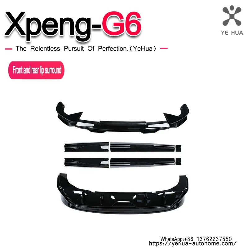 Body Kit Front Splitter Side Skirts Spoiler