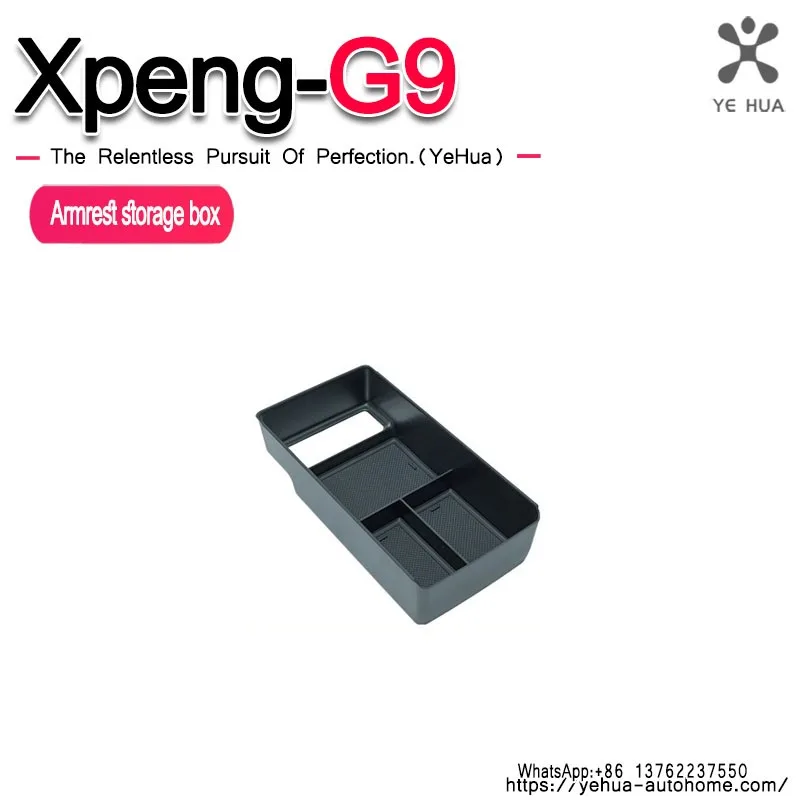 Center Console Armrest Storage Box